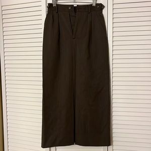 Ralph Lauren wool maxi skirt